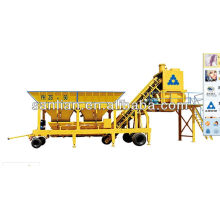 Mobile 25m3/h Concrete Batching Plant